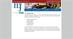 Desktop Screenshot of ilj.org
